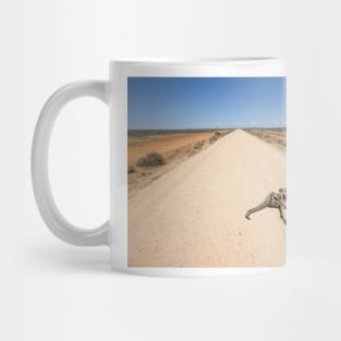 In the middle of the road Mug